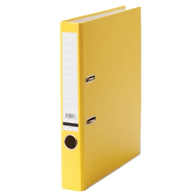 Afbeelding van Ordner Qbasic A4 50mm karton geel