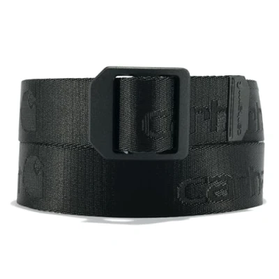 Afbeelding van Carhartt Gürtel Nylon Webbing Ladder Lock Belt Black L
