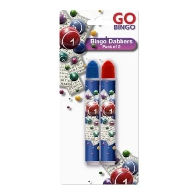 Afbeelding van Go Bingo Martello Non Drip No Blobs Dabbers Verschillende Kleuren Pack van 2