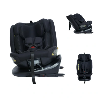 Afbeelding van Novi Baby Autostoel BabyGoliath Go 0 1 2 3 I Size Rotation Black/Mesh
