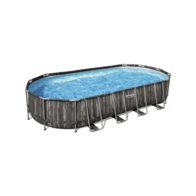 Afbeelding van Bestway Power Steel 24&#039; x 12&#039; 48&quot;/7.32m 3.66m 1.22m Oval Pool Set