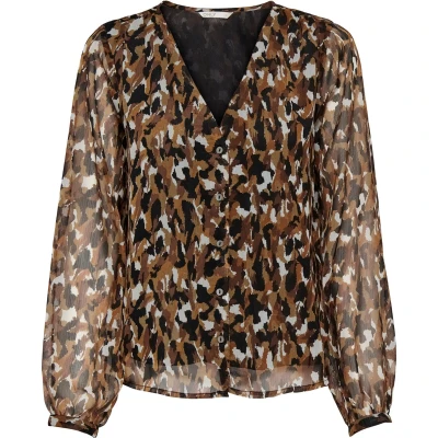 Afbeelding van ONLY ONLLUNA L/S V NECK Top CS PTM Dames Maat S