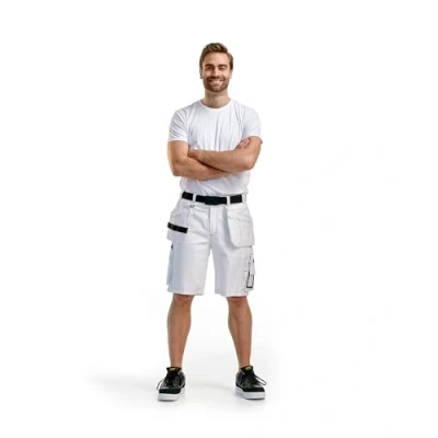 Afbeelding van Blaklader Short 1536 1210 Wit
