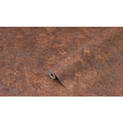 Afbeelding van d c fix Wandbekleding Ceramics wandbehang tegelbehang tegelspiegel behang design renovatie upcycling muur keuken badkamer slaapkamer woonkamer waskeuken Rusty Stone 67,5 cm x 4 m