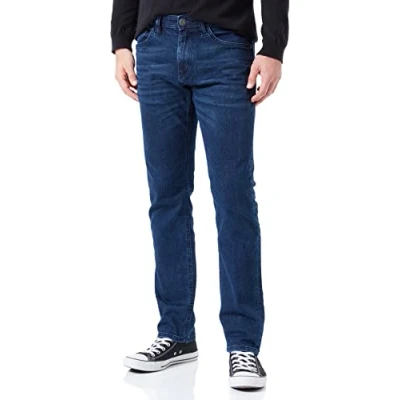 Afbeelding van TOM TAILOR Uomini Josh Regular Slim Jeans 1034661, 10282 Dark Stone Wash Denim, 29W / 32L
