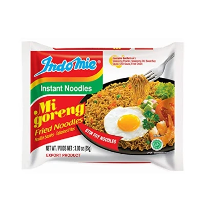 Afbeelding van Indomie Mi Goreng Instant Noodle 3 oz (Pack of 30)
