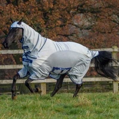 Afbeelding van Bucas Vliegendeken Sweet itch X Light Silver