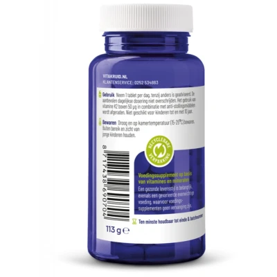 Afbeelding van 2x Vitakruid Osta K2&amp;D3 Algae 90 tabletten