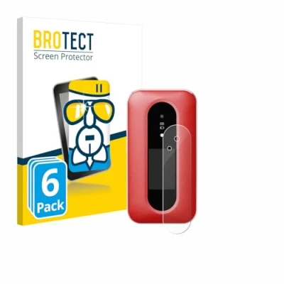 Afbeelding van BROTECT Screenprotector voor Doro Leva L30 (Extern Beeldscherm) Folie Beschermfolie Beschermglas transparant (6 Stuks)