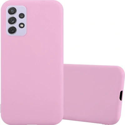 Afbeelding van Cadorabo Hoesje geschikt voor Samsung Galaxy A73 5G in CANDY ROZE Beschermhoes gemaakt van flexibel TPU silicone Case Cover
