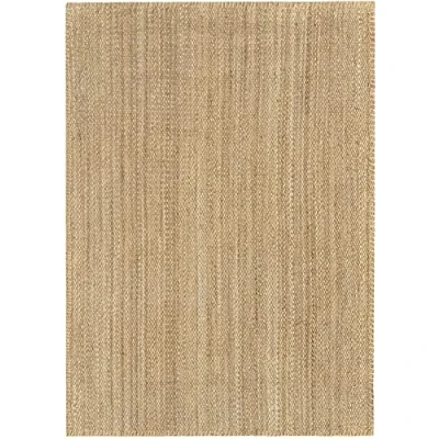 Afbeelding van HAMID Jute Tapijt Granada 100% Natuurlijke Vezels Zacht en Hoge Sterkte Handgeweven Woonkamer, Eetkamer, Slaapkamer, Hal (230x160 cm)
