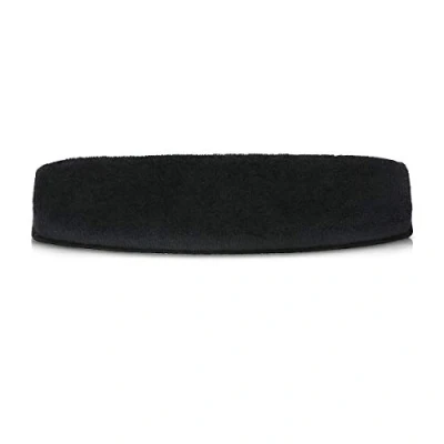 Afbeelding van kwmobile band geschikt voor Sennheiser HD515 / HD555 HD595 HD518 Koptelefoonband in zwart Zachte hoofdband hoofdtelefoon