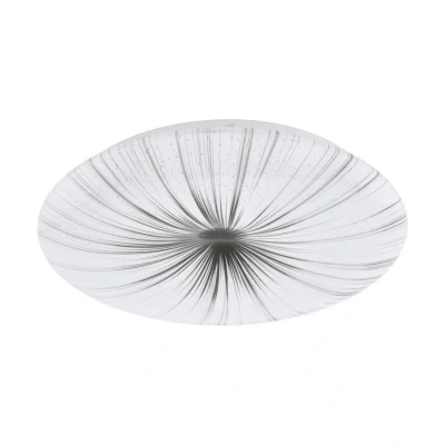 Afbeelding van EGLO Nieves Wandlamp/Plafondlamp LED Ã ̃ 41 cm Wit/Zilver