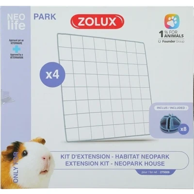 Afbeelding van Zolux Neolife Neopark Cavia Uitbereidingsset Gaaspanelen