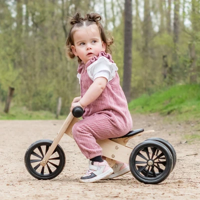 Afbeelding van Loopfiets vanaf 1 jaar Smart Bike 4in1 classic inclusief stuurmandje Bandits and Angels