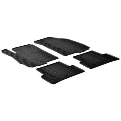 Afbeelding van Gledring Rubbermatten passend voor Chevrolet Aveo 2011 (T profiel 4 delig)