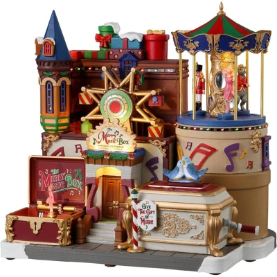 Afbeelding van Lemax The Merry Music Box + 4,5 Volt Adapter L