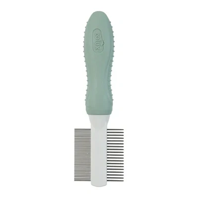 Afbeelding van Zolux Rodent Dubbele Ksm Vachtborstel 41x19x145 mm Groen Wit