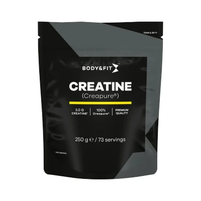 Afbeelding van Body &amp; Fit Creatine CreaPure® Monohydraat Best Worldwide 250 gram (73 doseringen)