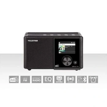 Afbeelding van Telestar DIRA M 11i + radio met DAB+, FM, Bluetooth, USB, audiostreaming en Internet