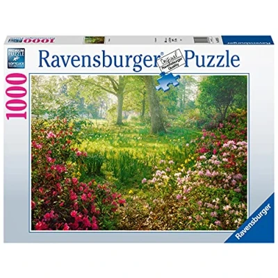 Afbeelding van Ravensburger Puzzle 1000 stukjes, bloemenweide, puzzel voor volwassenen en kinderen vanaf 14 jaar, exclusief bij Amazon