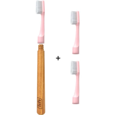 Afbeelding van 3x TePe Choice™ Soft Tandenborstel Roze 3 stuks