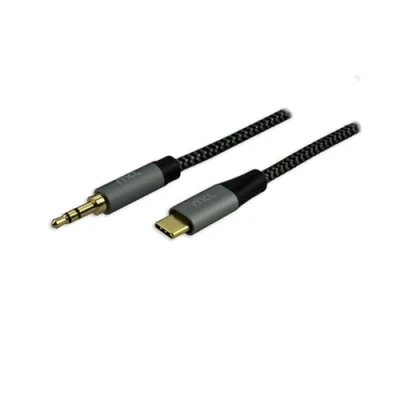 Afbeelding van MCL MC1D99AZ03CJC3.52 audio kabel 2 m USB C 3.5mm Zwart, Grijs