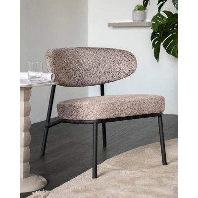Afbeelding van By Boo Fauteuil Jari Taupe