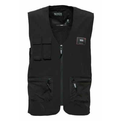 Afbeelding van Indicode Jeans Idpiet Bodywarmer, Heren, Maat: XL, Black