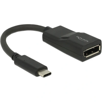 Afbeelding van USB C adapter / naar displayport kabel 0.09 m Delock