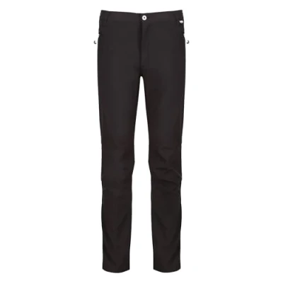 Afbeelding van Trainingsbroek Regatta Geo Softshell II Black Small XXXL