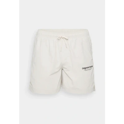 Afbeelding van JACK &amp; JONES PANTS STUDIO zwemshort JPSTNAXOS lichtbeige