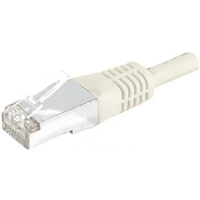 Afbeelding van Patchkabel RJ45 Rechte kabel Cat. 6 SFTP afscherming Grijs