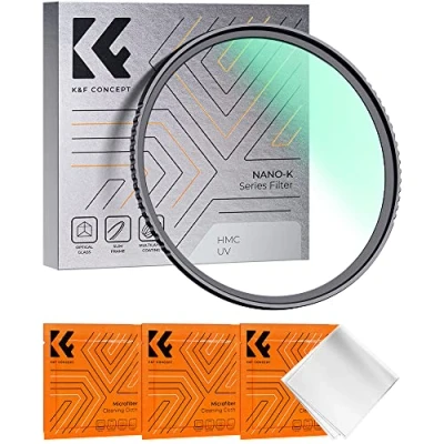 Afbeelding van K&amp;F Concept Nano K Optisch Glas UV Beschermingsfilter met Coating voor 52mm Lens (Inclusief 3 Schoonmaakdoekje)