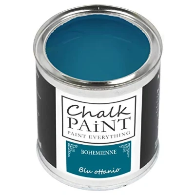 Afbeelding van CHALK PAINT EVERYTHING BOHEMIENNE Ottanblauw 250 ml zonder papier, kleur licht alle materialen
