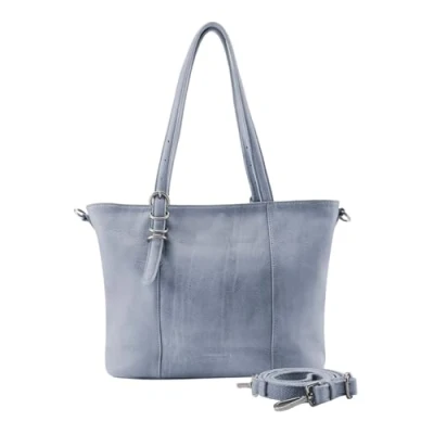 Afbeelding van FREDsBRUDER Schoudertas Ride Easy Shopper Sky Blue Lichtblauw