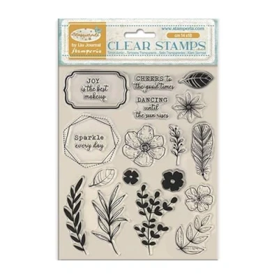 Afbeelding van Stamperia WTK214 acryl stempel, helder, 14 x 18 1 cm