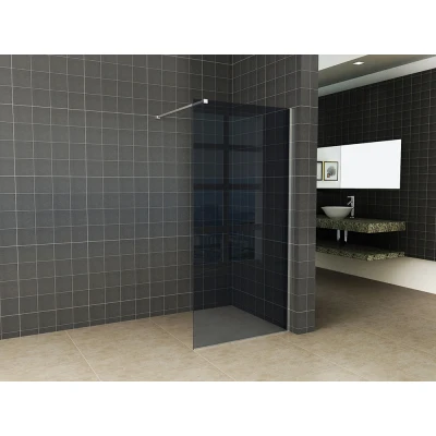 Afbeelding van Wiesbaden Slim glasplaat rookglas 1600x2000 8mm nano