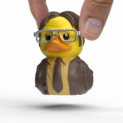 Afbeelding van Numskull Mini TUBBZ Badeend The Office Dwight Schrute (Badeen Editie) 5cm