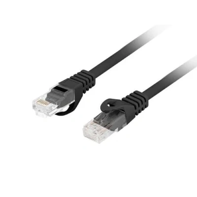 Afbeelding van LANBERG Kabel DE Red Cat.6 UTP LSZH CU 3M Negro Fluke Passed
