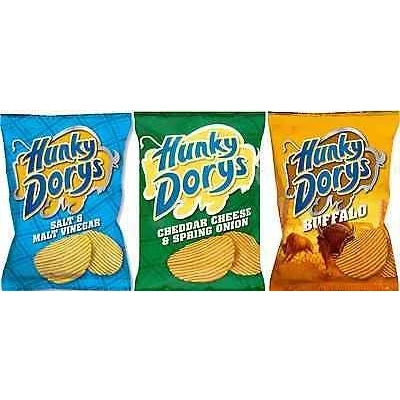 Afbeelding van Hunky Dorys Crisps uit Ierland Variety Pack (24 x 25g)