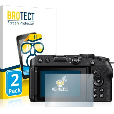 Afbeelding van BROTECT Screenprotector voor Nikon Z 30 Folie Beschermfolie transparant (2 Stuks)