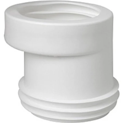 Afbeelding van Wisa afvoermanchet no.7 NKS excentrisch 20mm voor buis Ø 110 mm wit