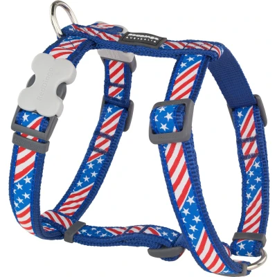 Afbeelding van Hondentuigje Red Dingo US Flag 25 39 cm Rood Blauw