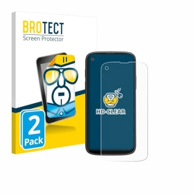 Afbeelding van BROTECT Screenprotector voor Unihertz Jelly Max Folie Beschermfolie transparant (2 Stuks)
