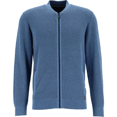 Afbeelding van Casa Moda Vest Zip Blauw Maat XXL Heren