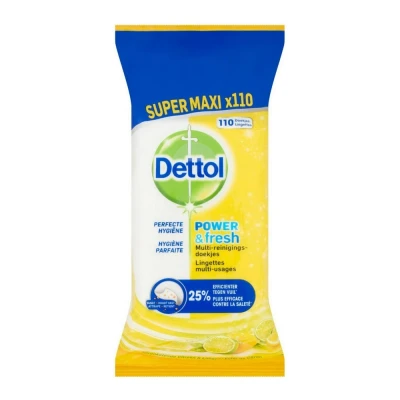 Afbeelding van Dettol Doekjes Citrus 3x110x