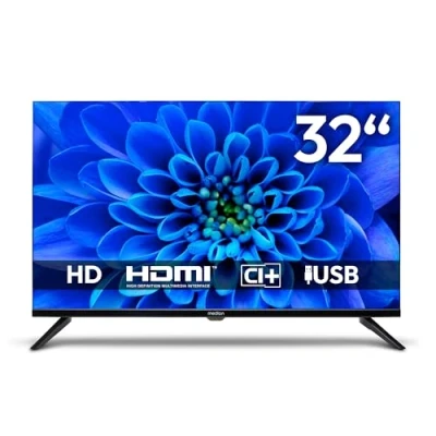 Afbeelding van MEDION 80 cm (32 inch) HD TV (Triple Tuner DVB T2 C S2, 2 x HDMI, VGA, USB, Mediaspeler, VESA, CI+), MD 832000