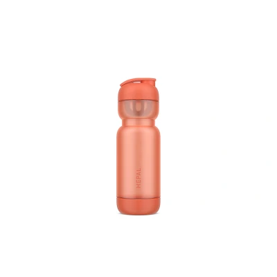 Afbeelding van Mepal Shakebeker Sport 800 ml Shake en drink Inclusief mixer &amp; maatverdeling Eenvoudig schoon te maken Drinkflessen Peach orange