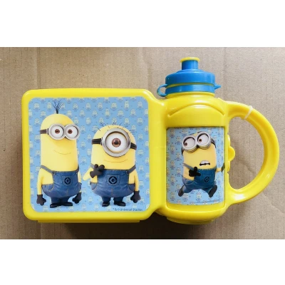 Afbeelding van Minions Combi Set Lunchbox En Drinkfles